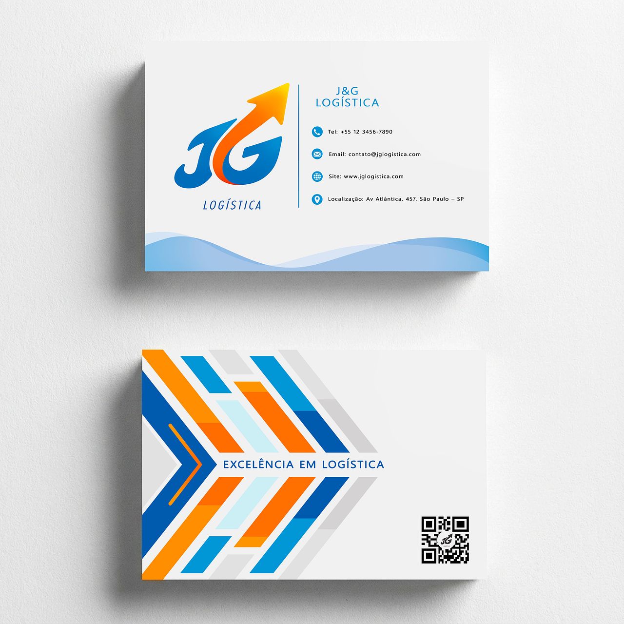 Carte de visite J&G Logística