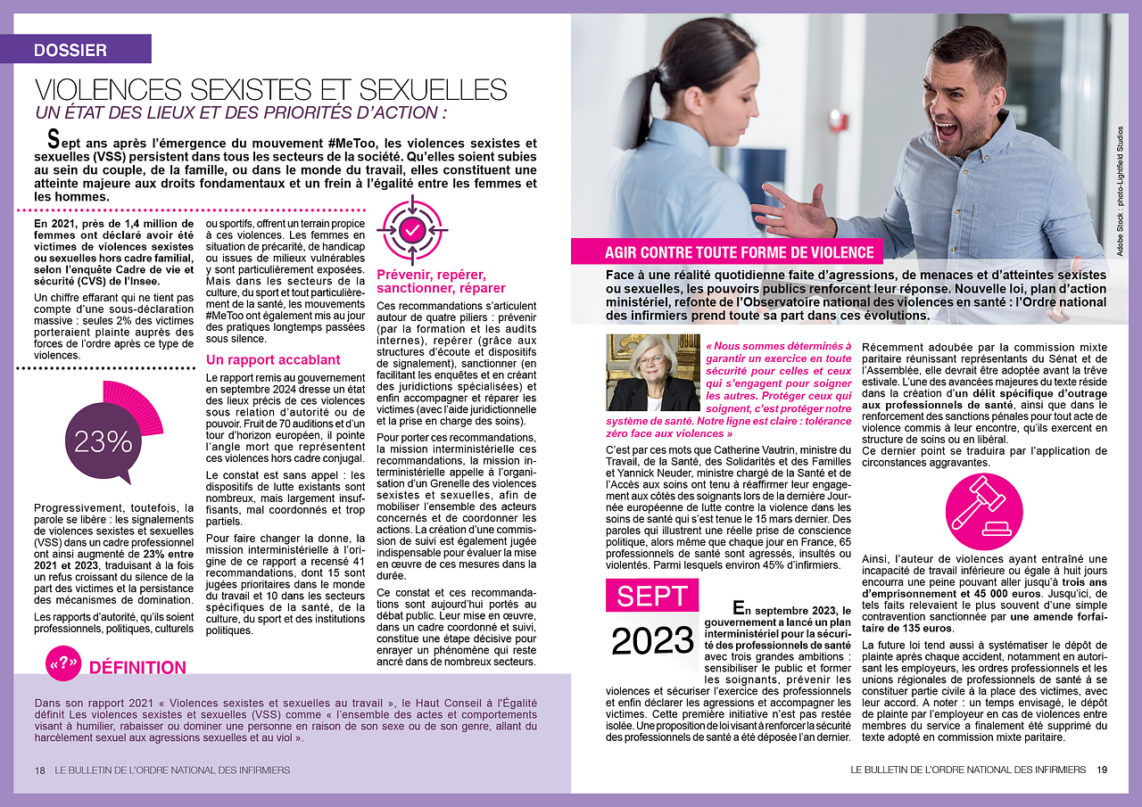 Bulletin Ordre des infirmiers