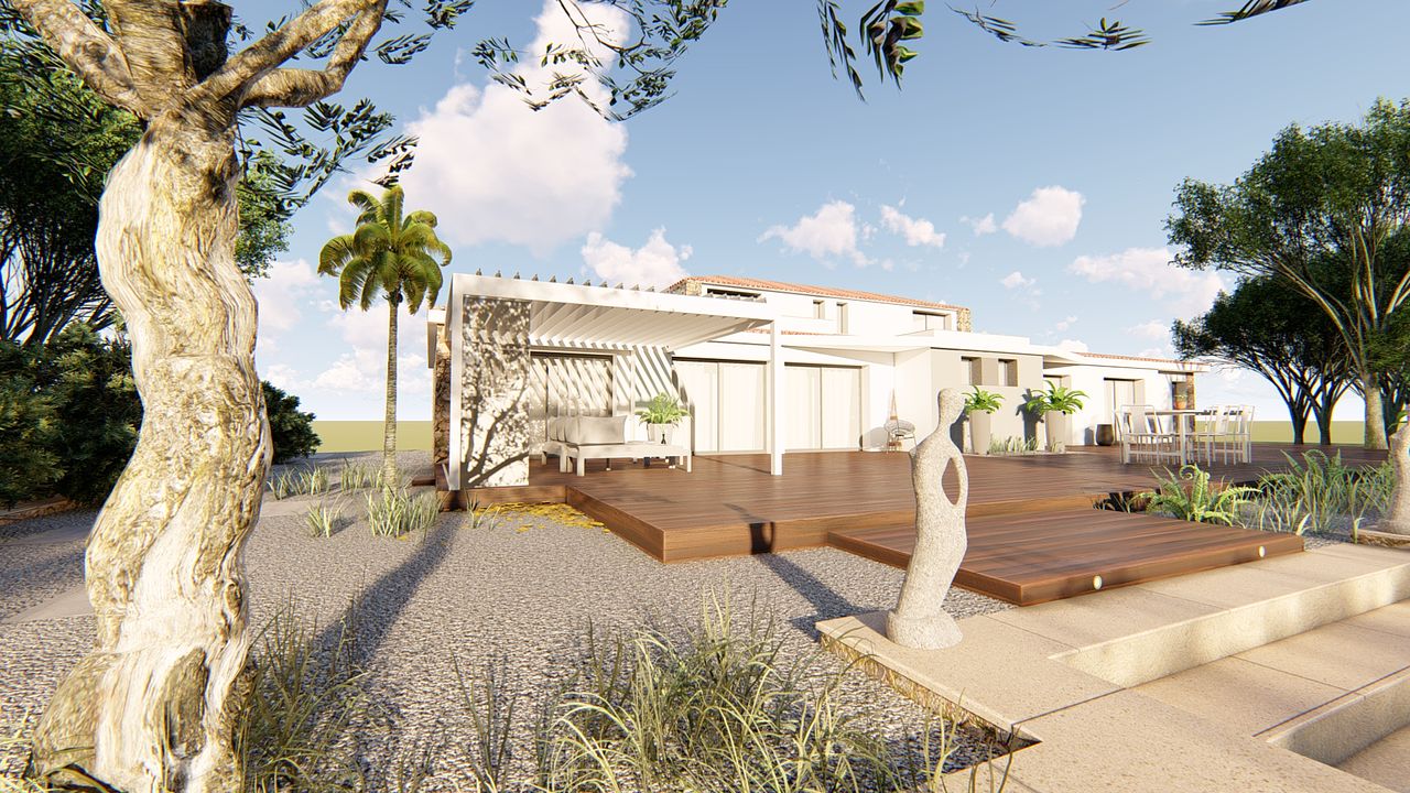 Pergola bioclimatique