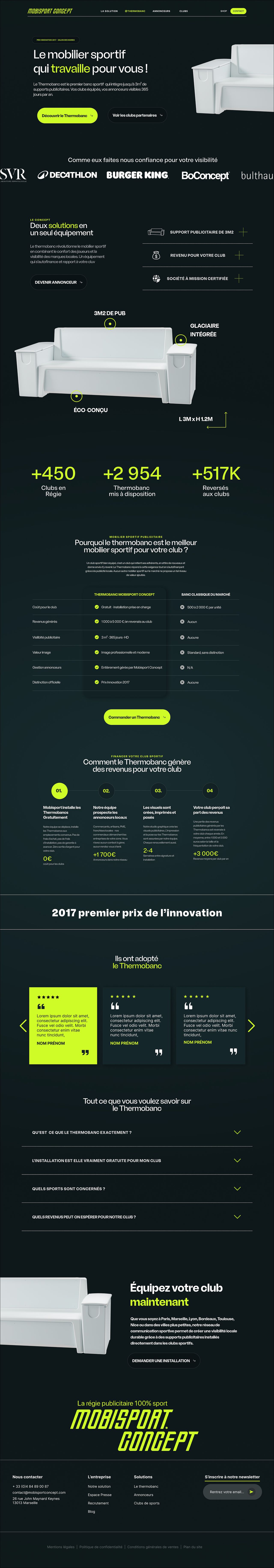 Maquette mobisport