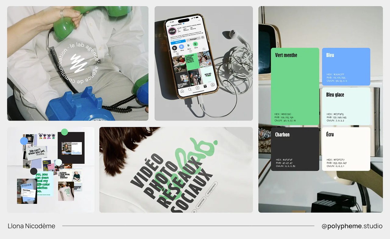 LE LAB : Branding & direction artistique pour une