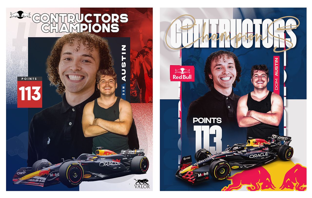Affiche Redesign – Champions Constructeurs F1