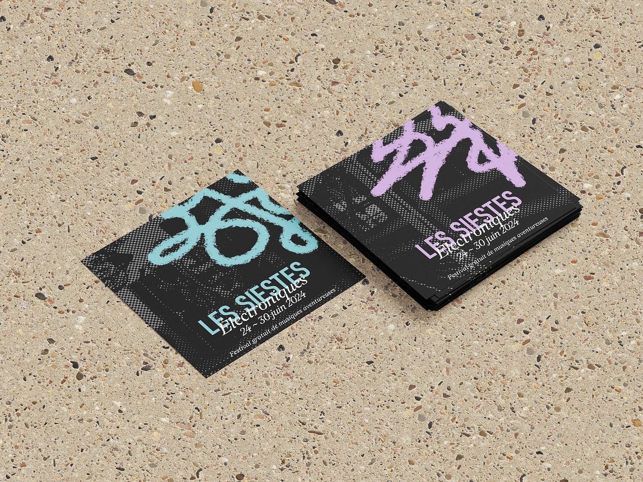 Flyers Les Siestes Électroniques