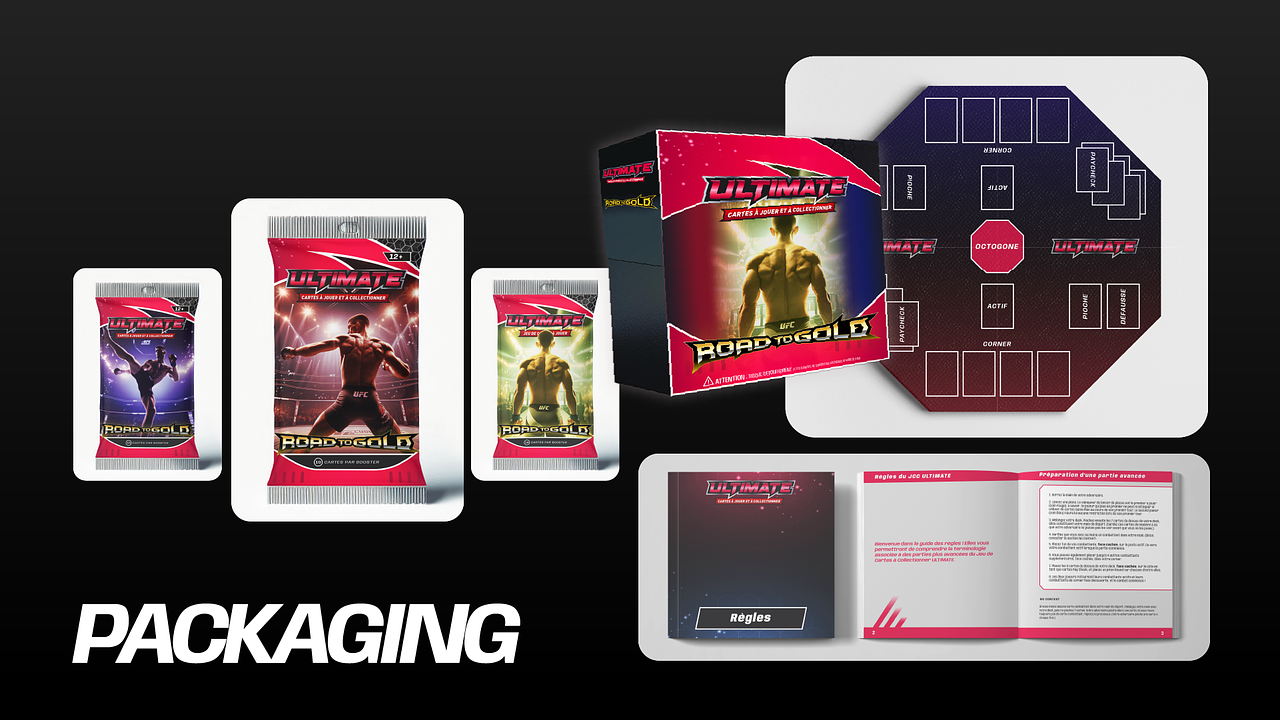 ULTIMATE - BOOSTERS, BOITE, LIVRET, PLATEAU