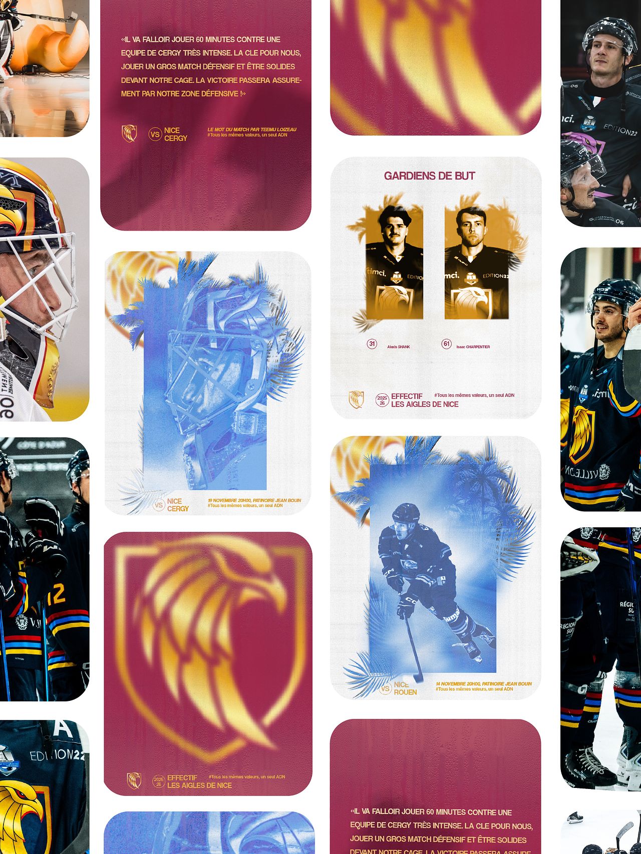 Media Sociaux Hockey sur glace