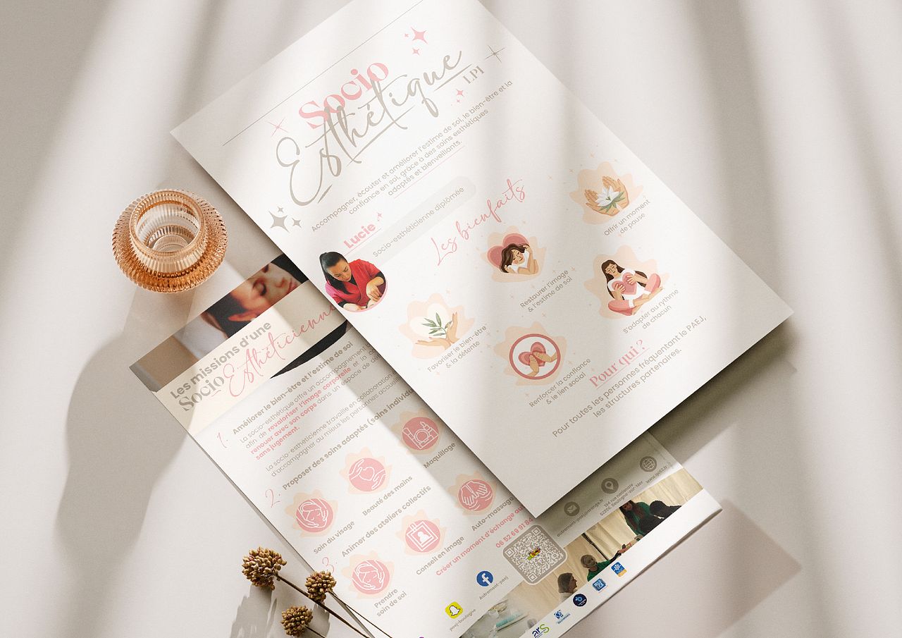 PAEJ Socio-esthétique - Flyer