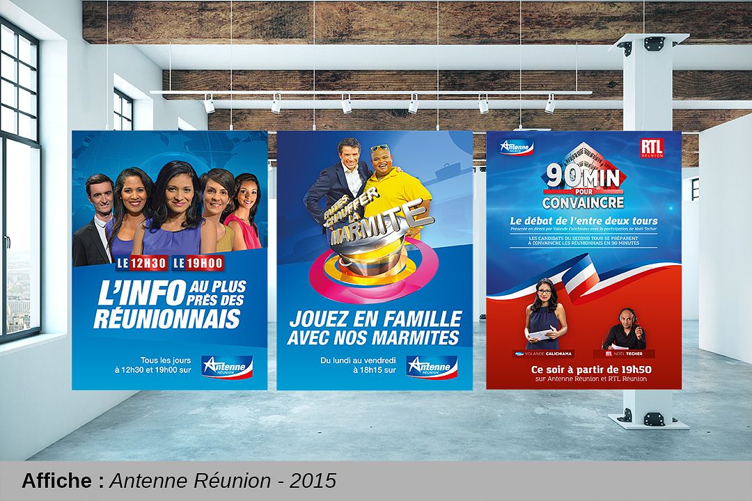 Affiche Antenne Réunion
