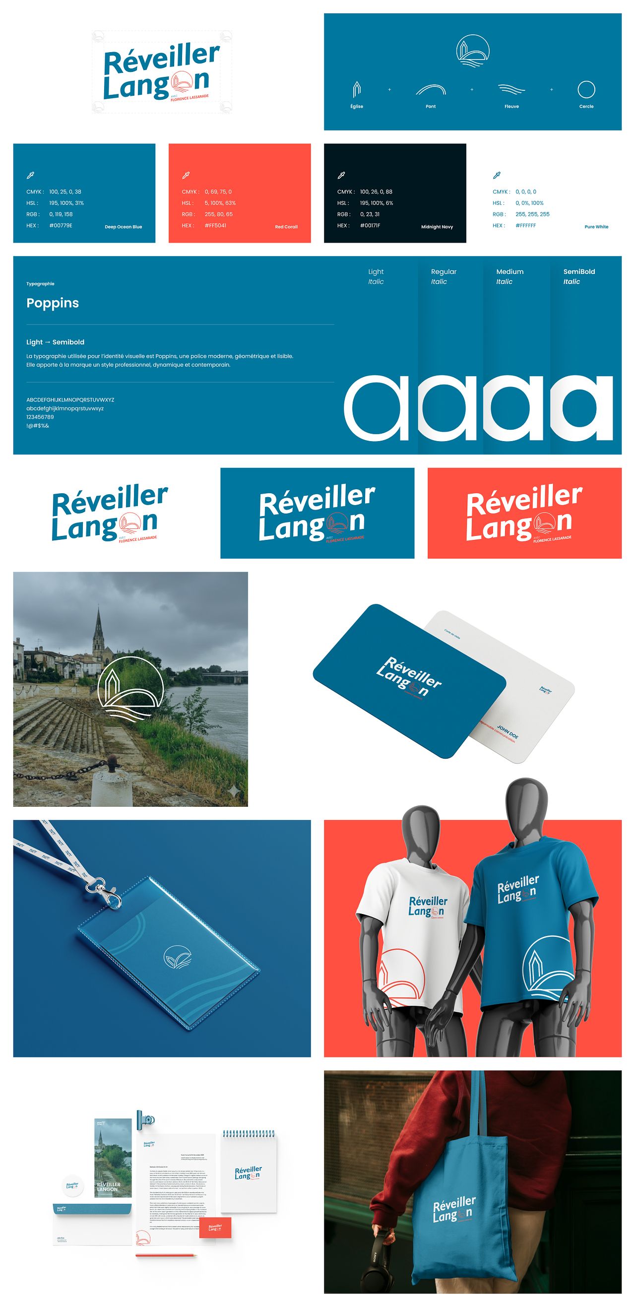 Réveiller Langon - Identité visuelle