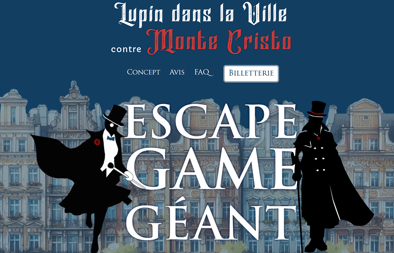 Site vitrine Lupin dans la Ville