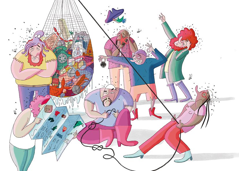 Illustration jeunesse pour le Livre "le jour où...