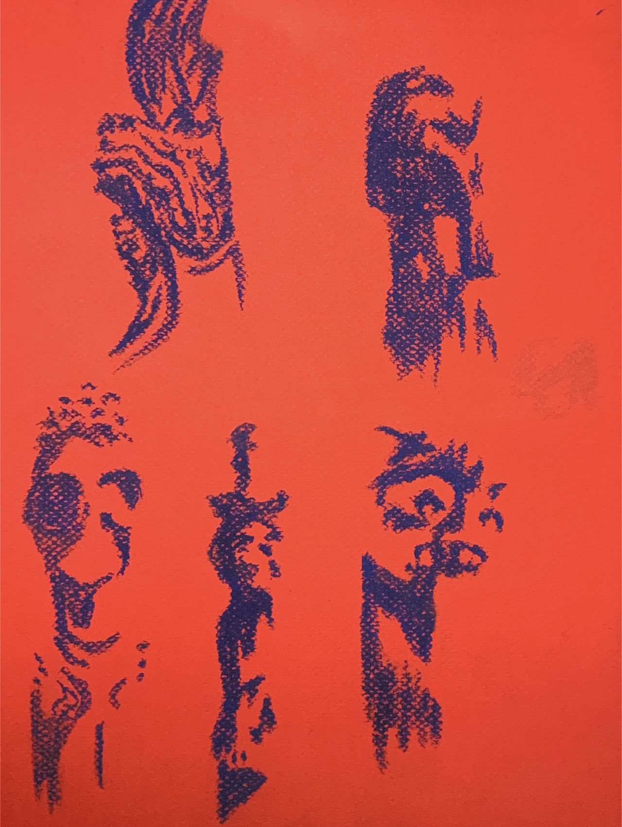 Croquis ombres statues