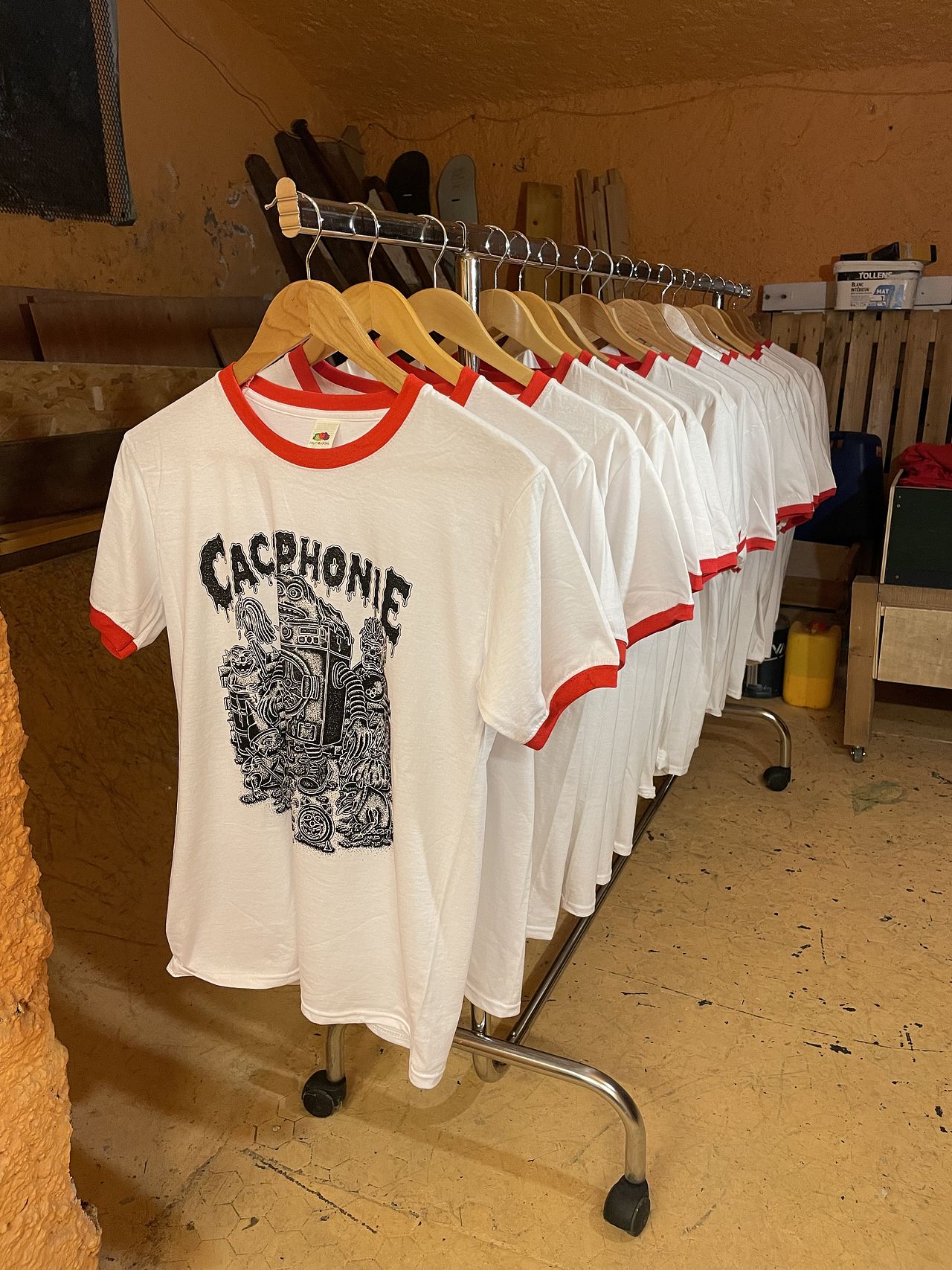 T-shirt design et sérigraphie