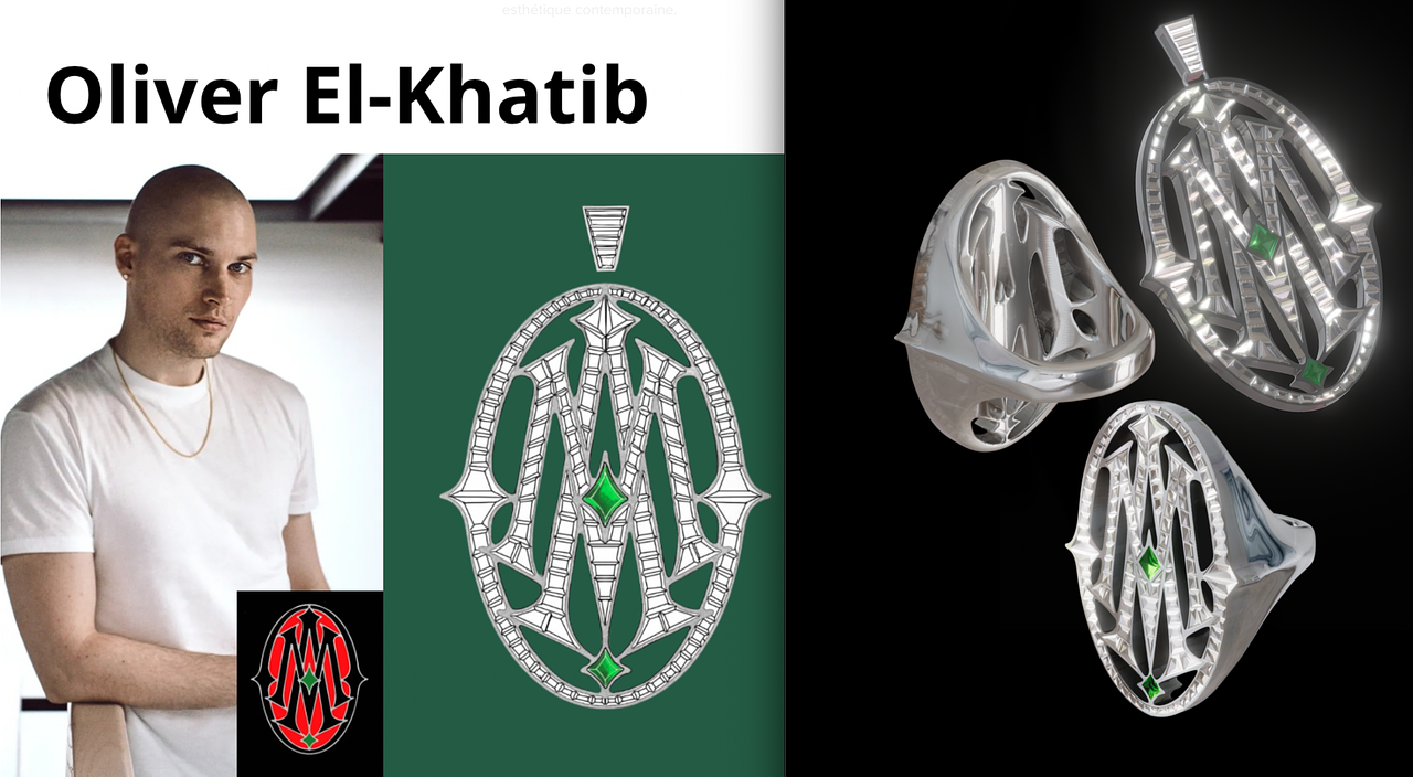 Design joailler pour RAKSHA et Oliver El-Khatib
