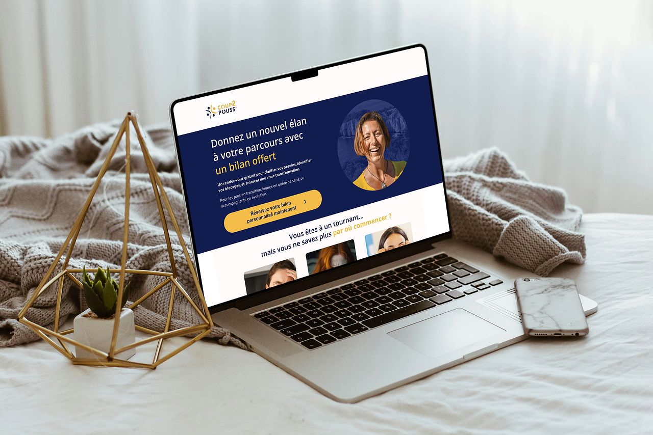 Création logo charte et tunnel de conversion