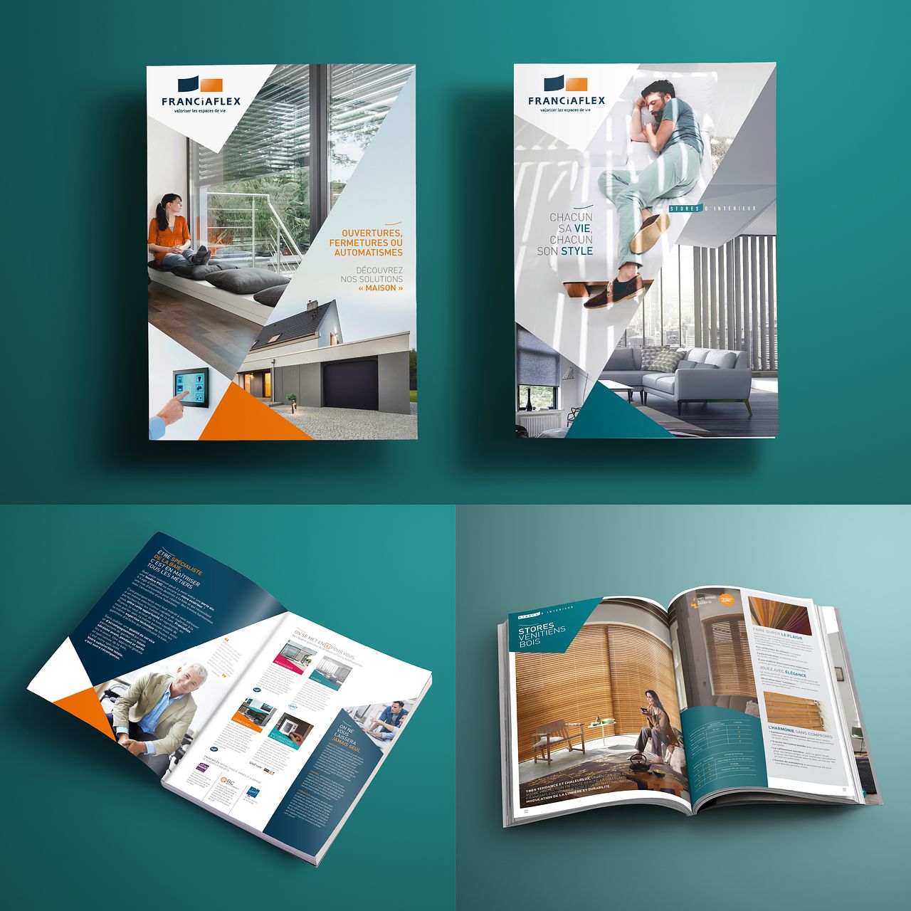 Réalisation du catalogue Franciaflex