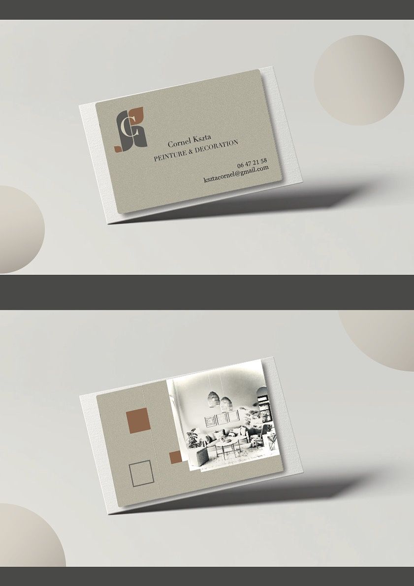 Architecte intérieur Carte de visite