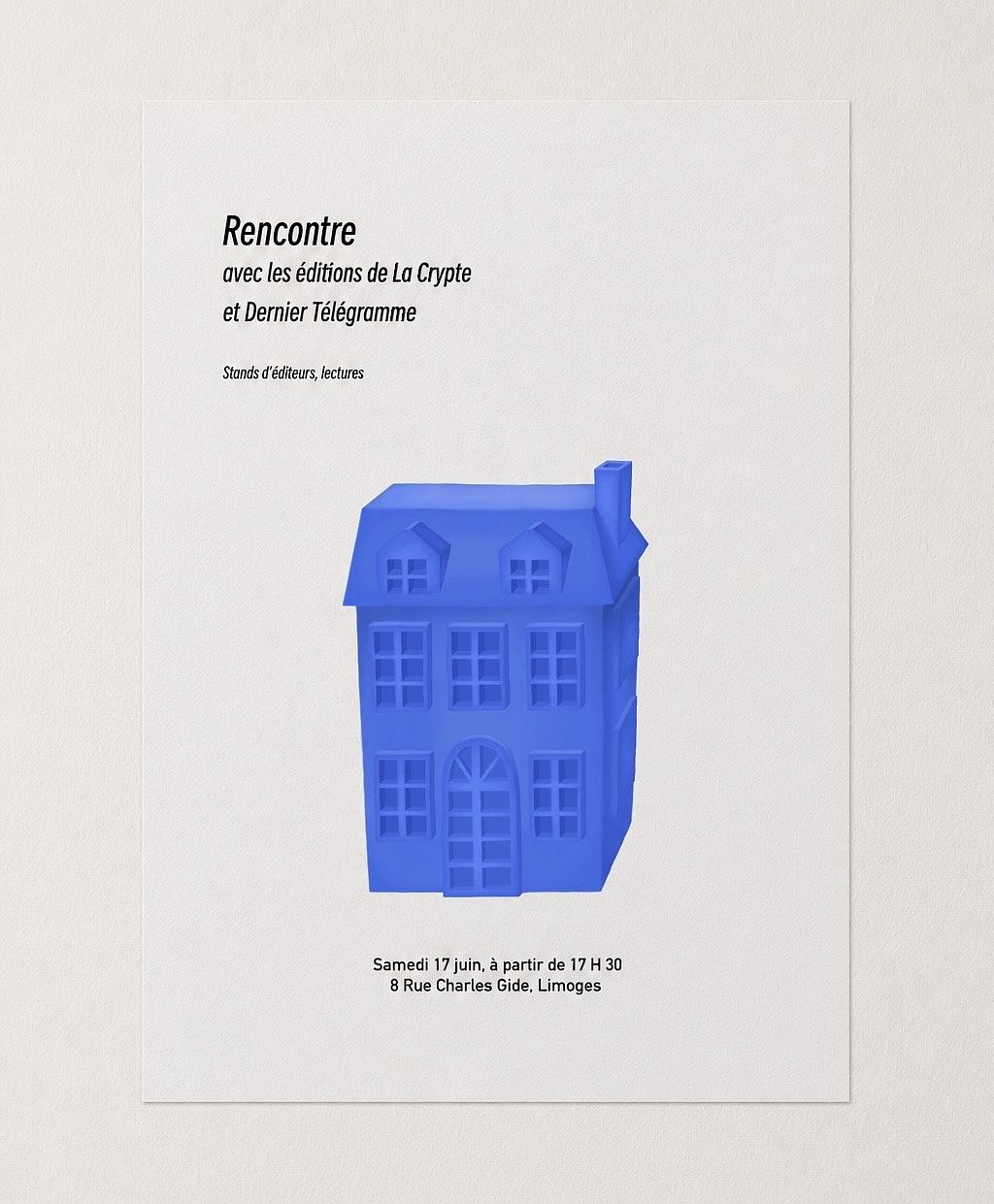 Affiche événementielle