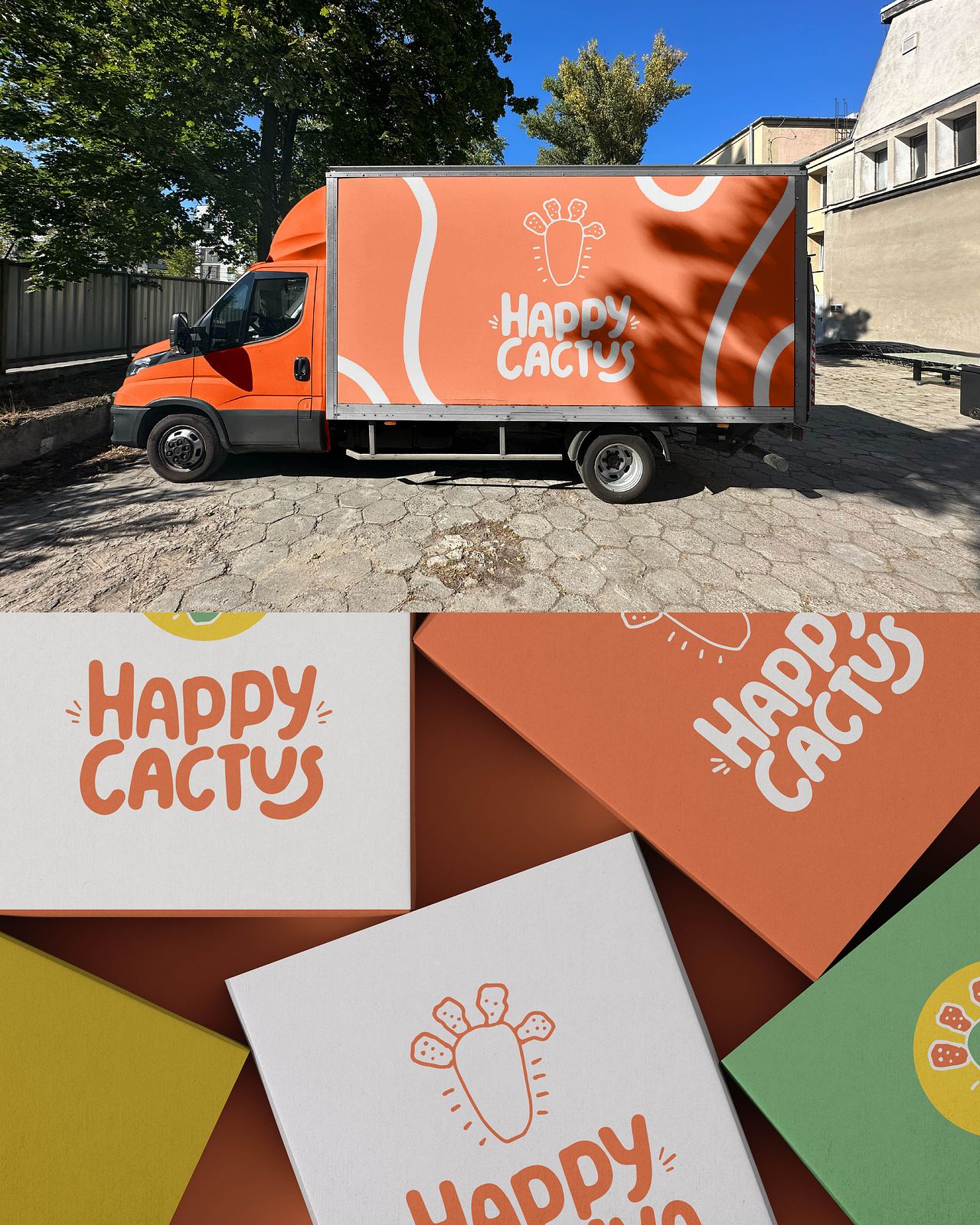 Identité visuelle HAPPY CACTUS