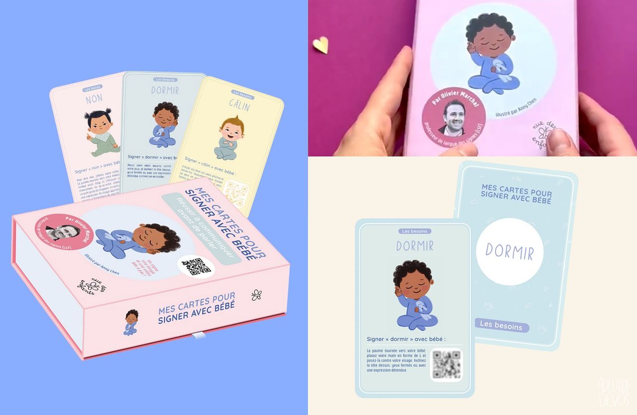Coffret Signer avec bébé - La Rue des Enfants