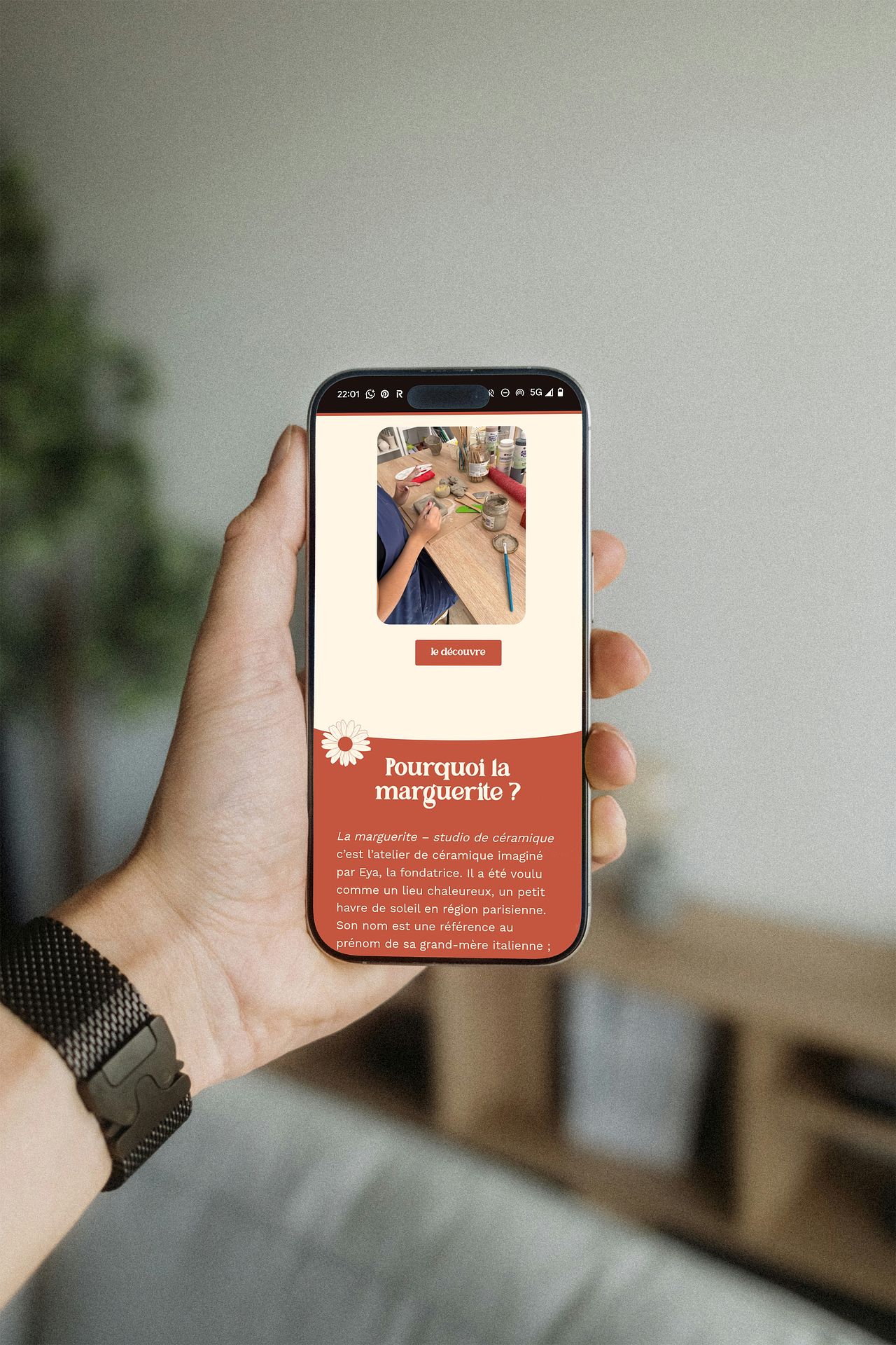 Webdesign - La Marguerite Studio