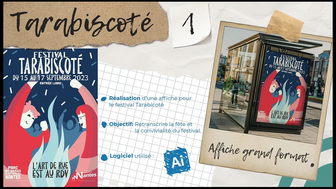 Affiche pour un Festival