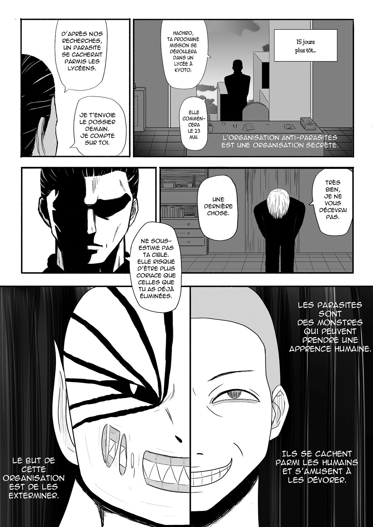 Page de manga