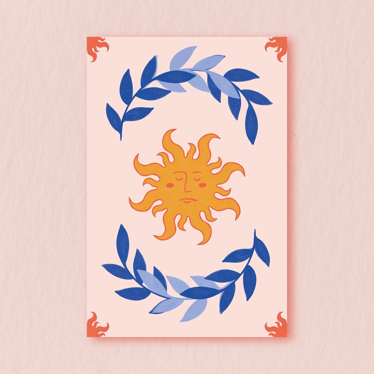 Illustration design drap de bain