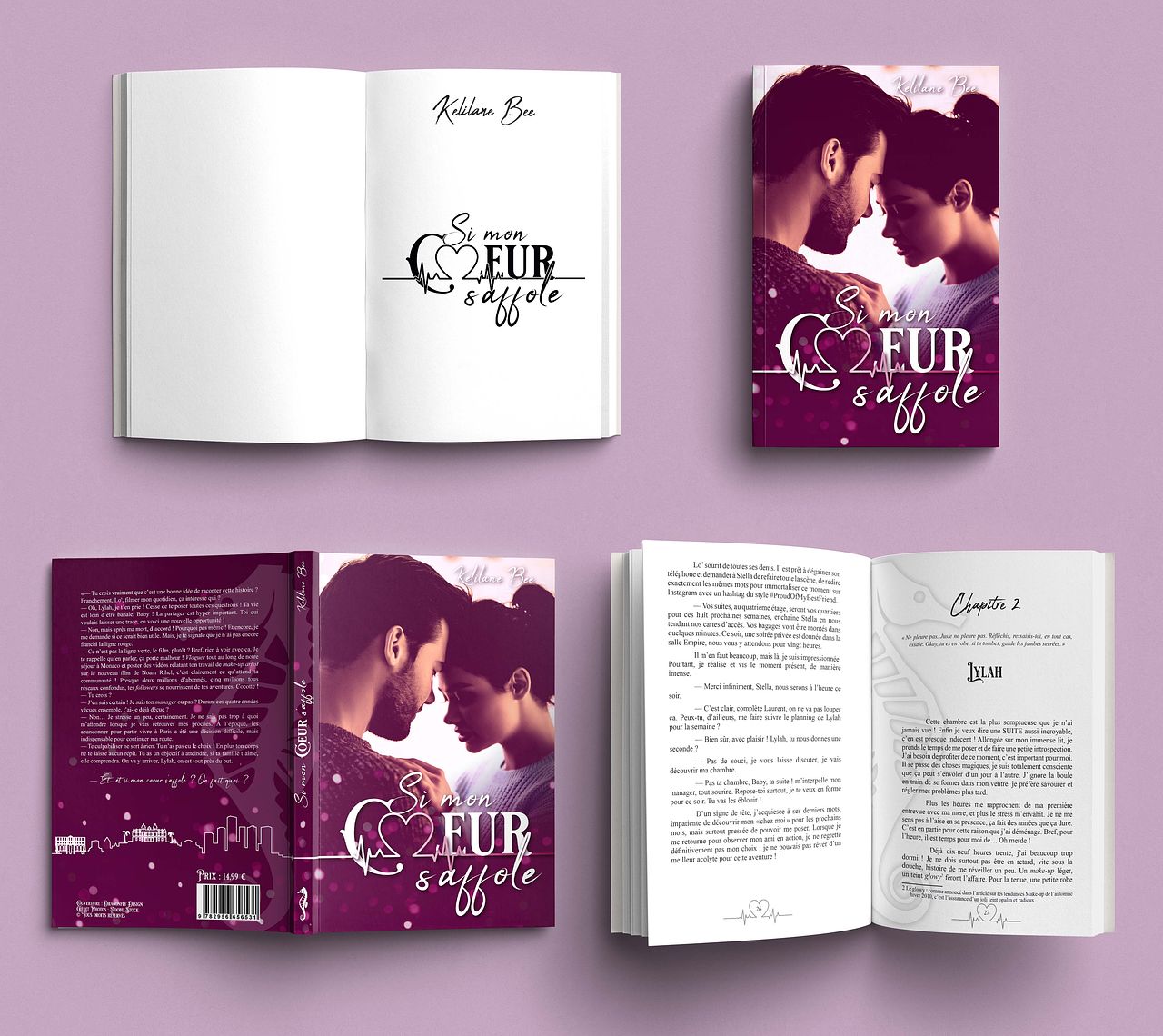 Couverture et Mise en page Roman