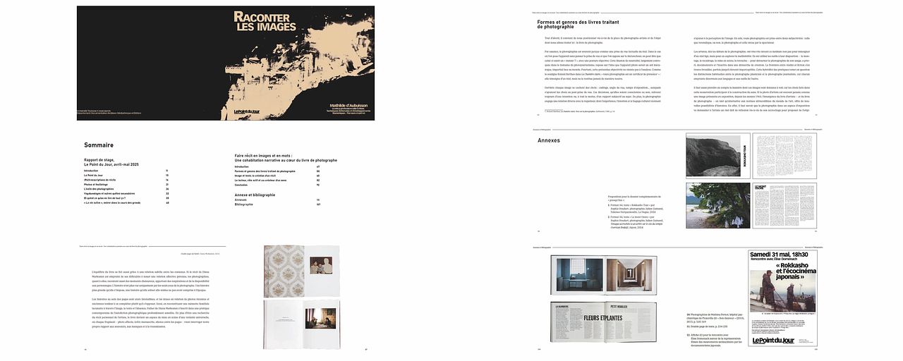 Mise en page mémoire Licence pro Édition