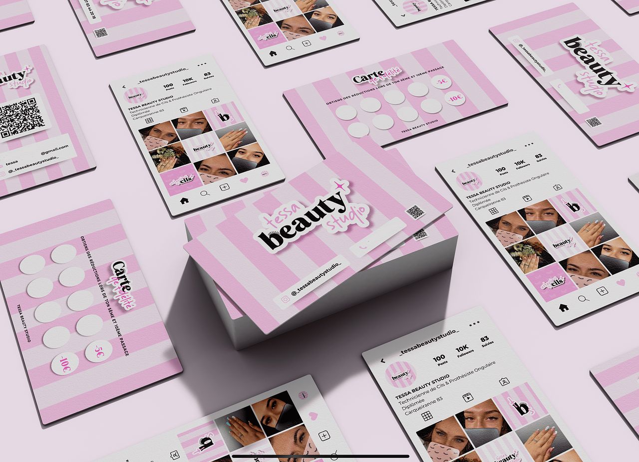 Création d’identité visuelle complète pour une tec