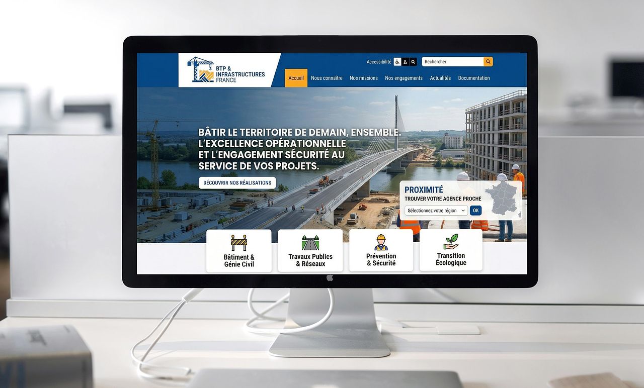 Site portail information