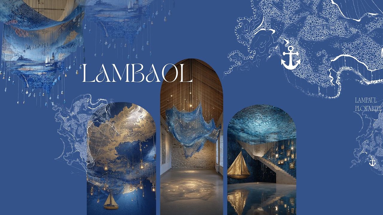 Mise en page de mon exposition fictive