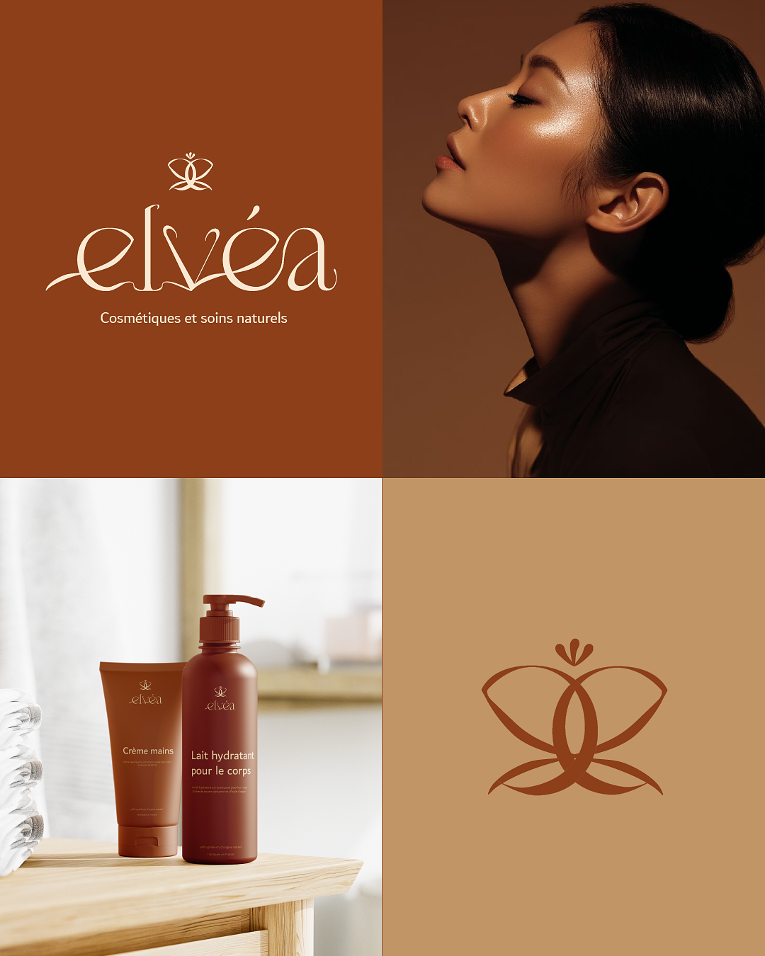 Identité visuelle marque de cosmétiques