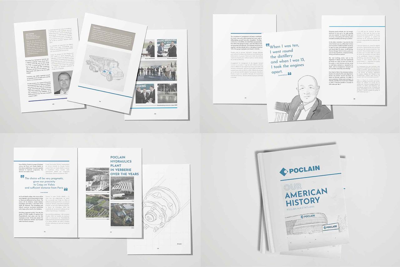 Mise en page - Poclain