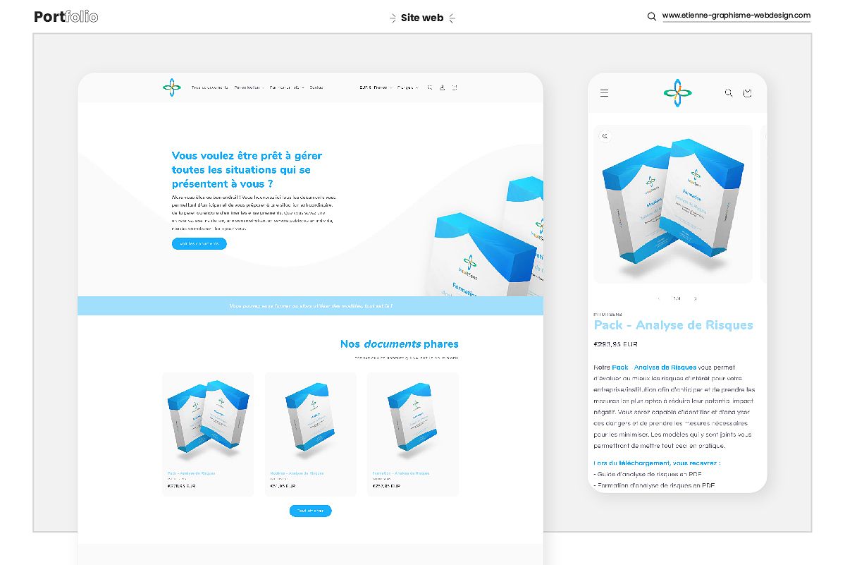 Portfolio - Site web