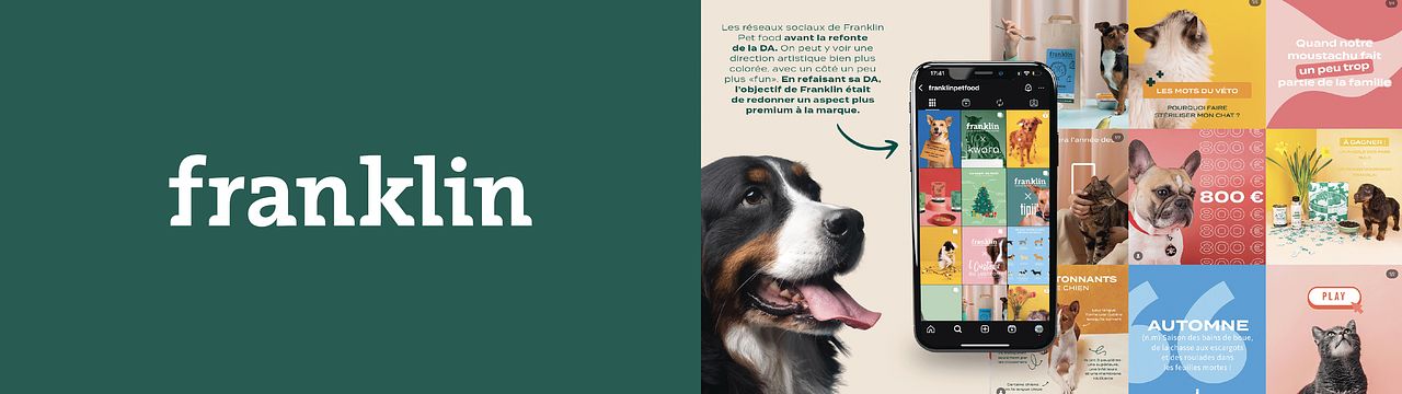 Réseaux sociaux - FRANKLIN PET FOOD