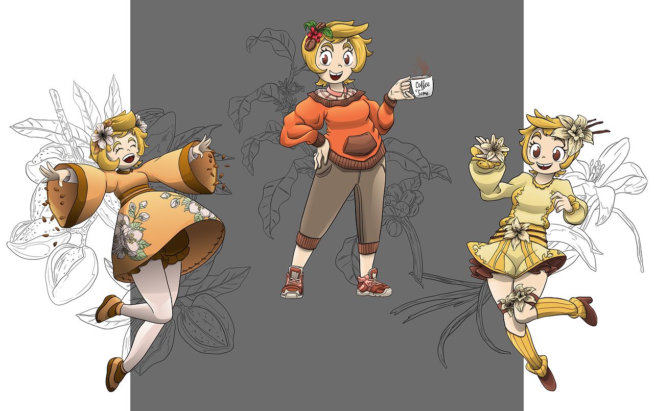 Chara design Amandine