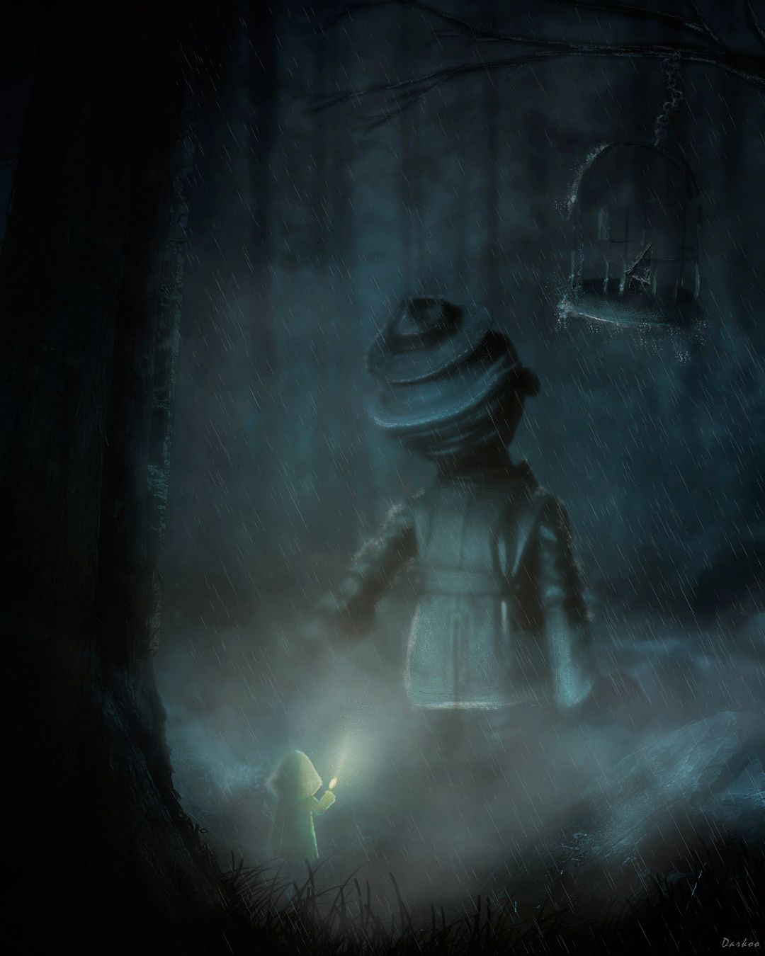 Fanart Artwork Little Nightmare Jeu vidéo