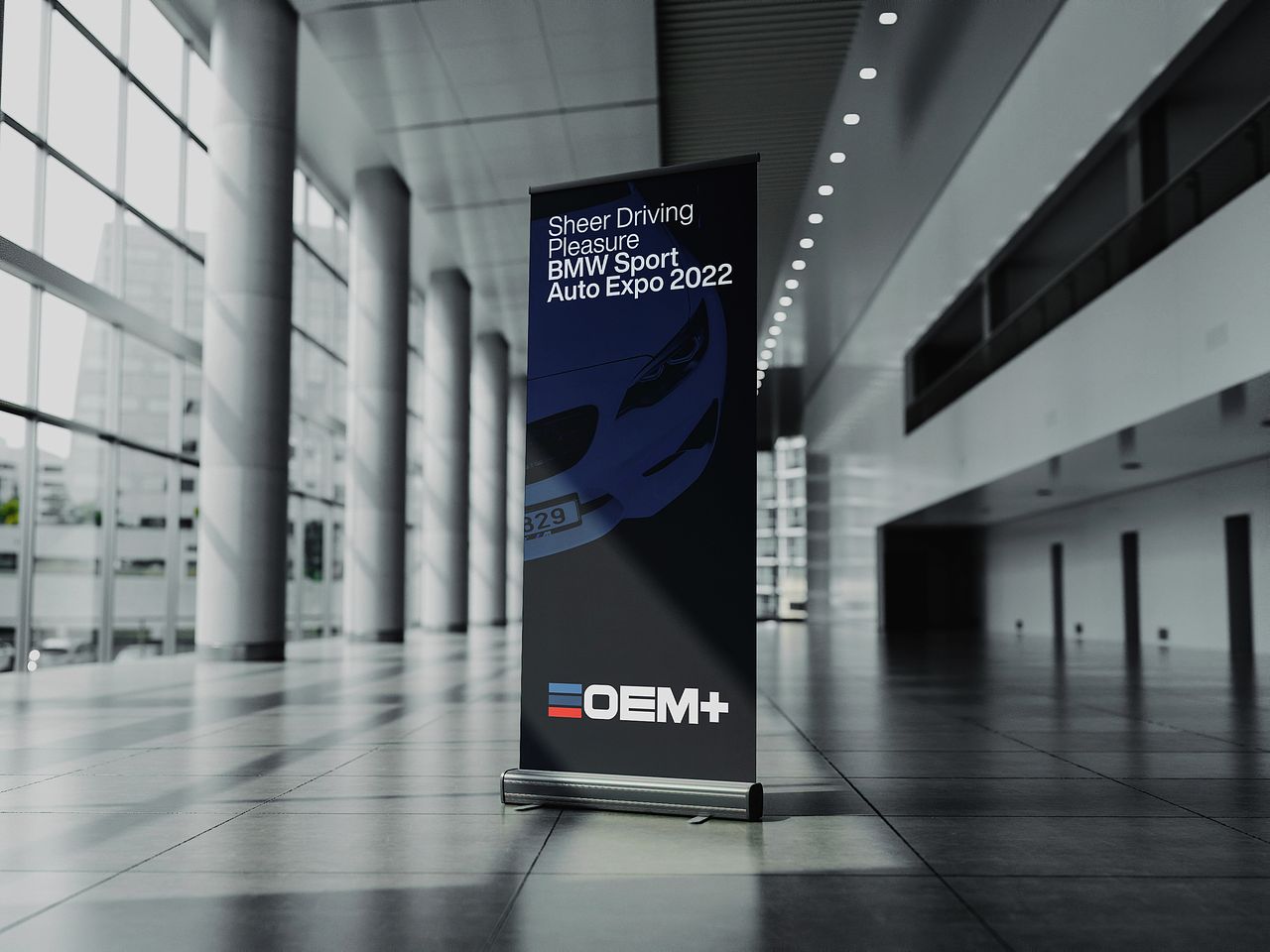 BMW Sport Auto Expo – Event Roll-Up Design