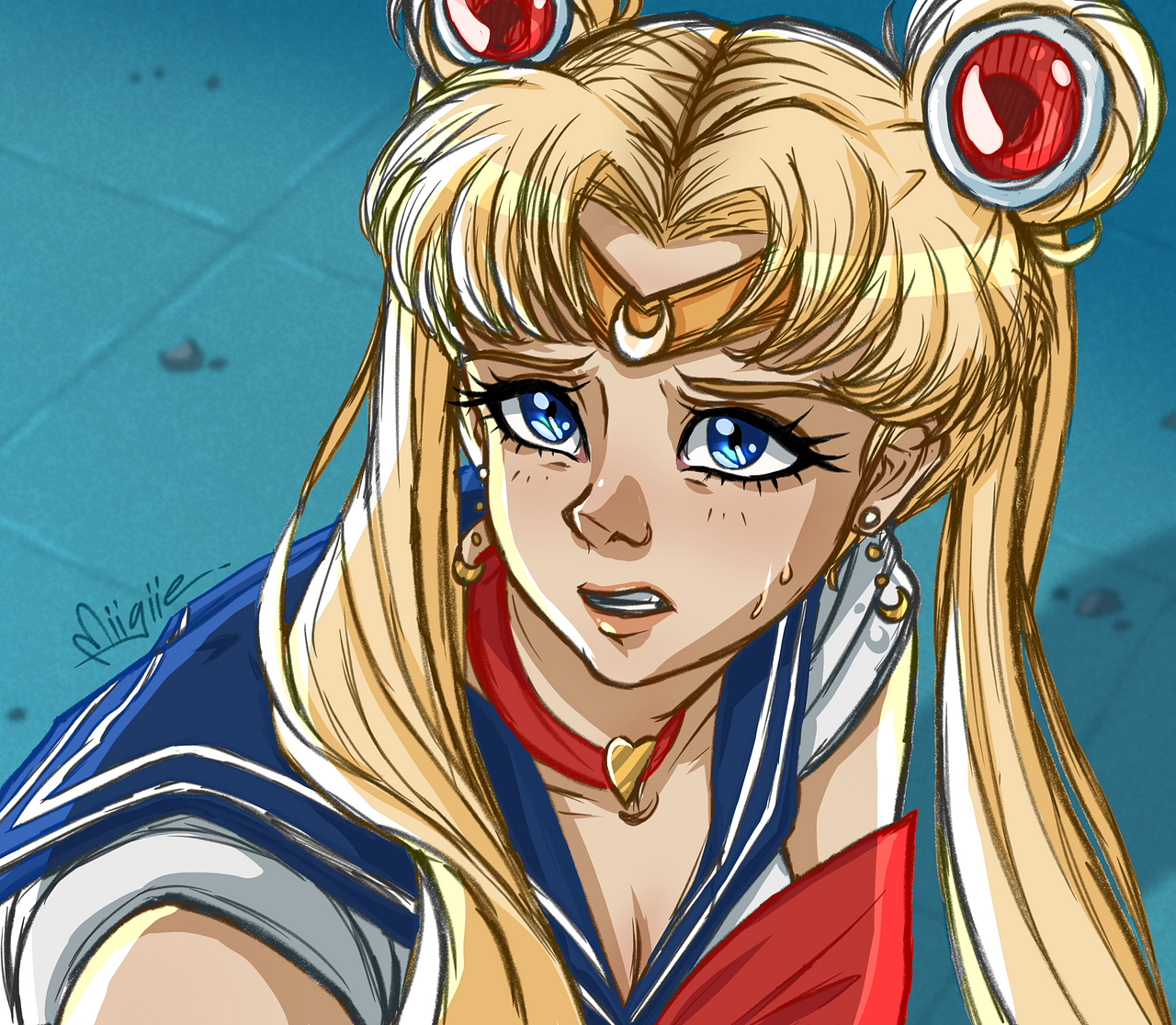 Sailor Moon - Fanart rapide