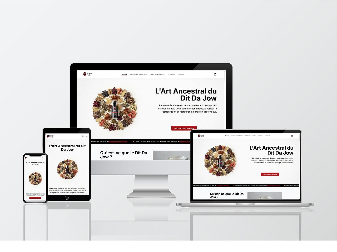 Site e-commerce dit da jow tradition