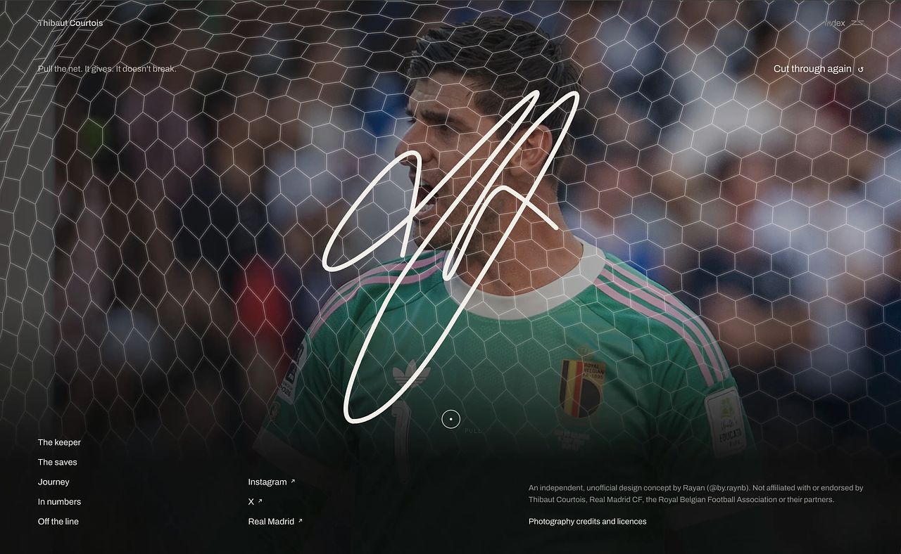 The Last Line – Footer signature (concept Thibaut