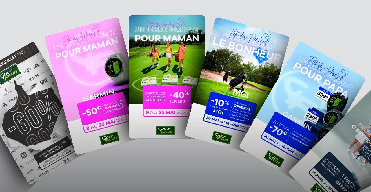 Opération commercial GOLF PLUS PLV