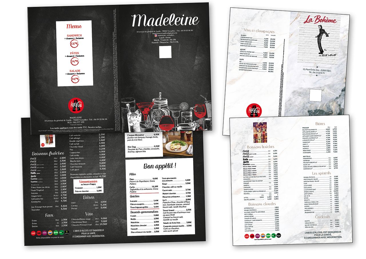 Carte Bar, restaurant, Café