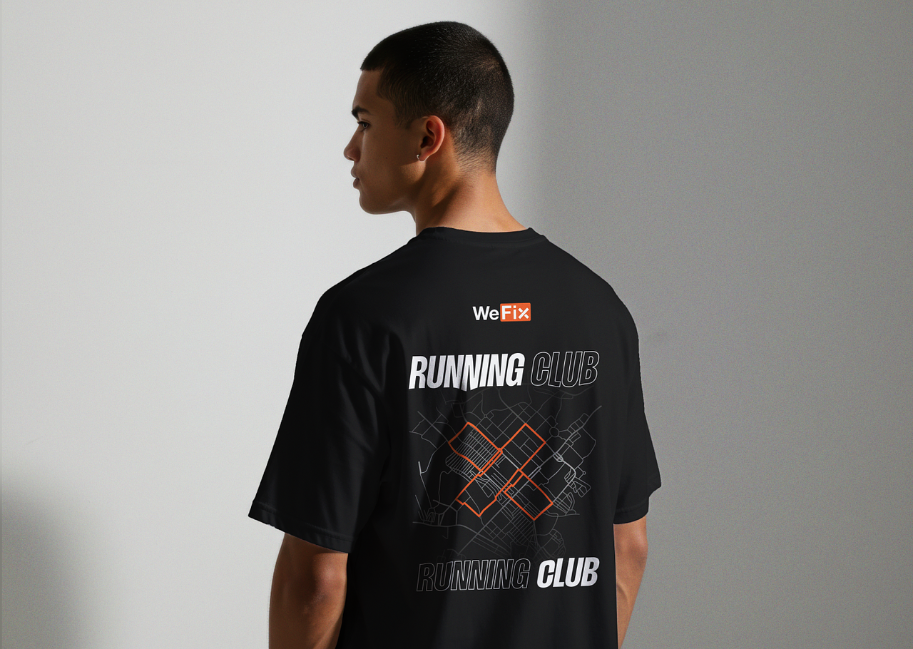 T-shirt WeFix running club