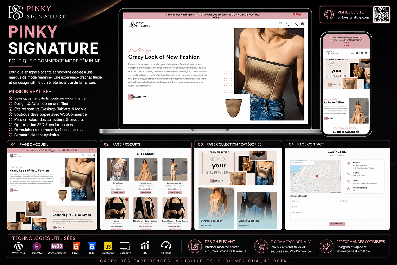 Site web ecommerce