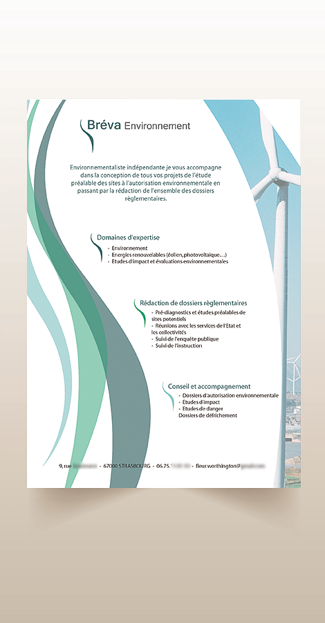 Plaquette Bréva Environnement