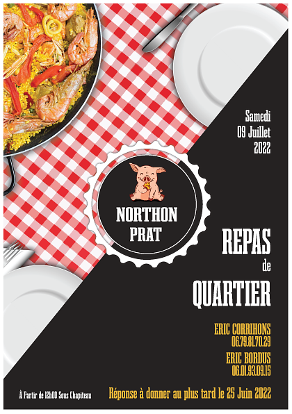 Flyer Repas Quartier Recto