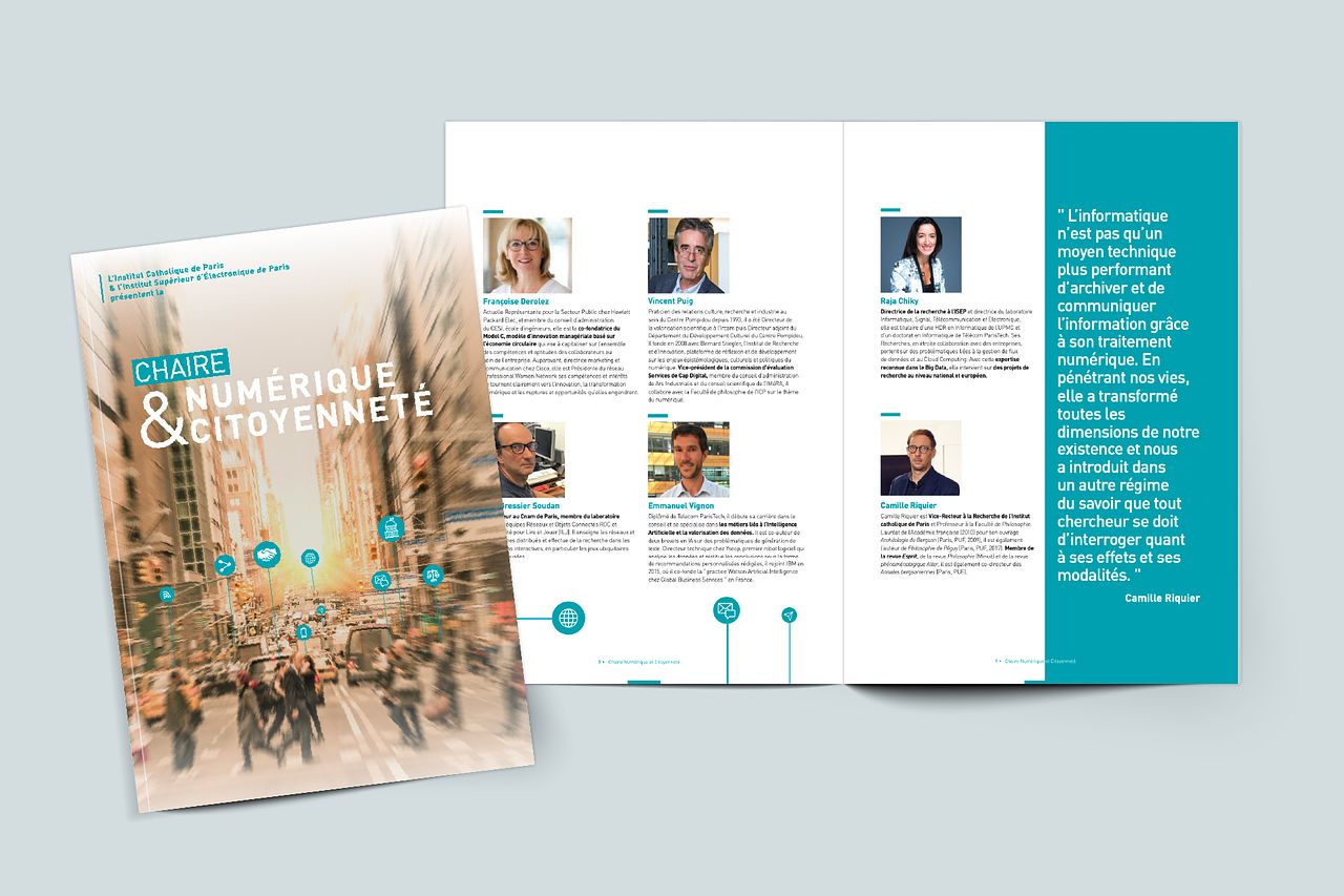 Création et mise en page d'une brochure