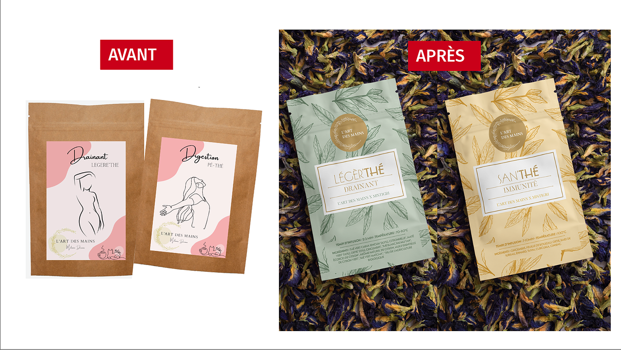 Rebranding packagiing